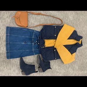 Leith cozy ribbed pullover sweater